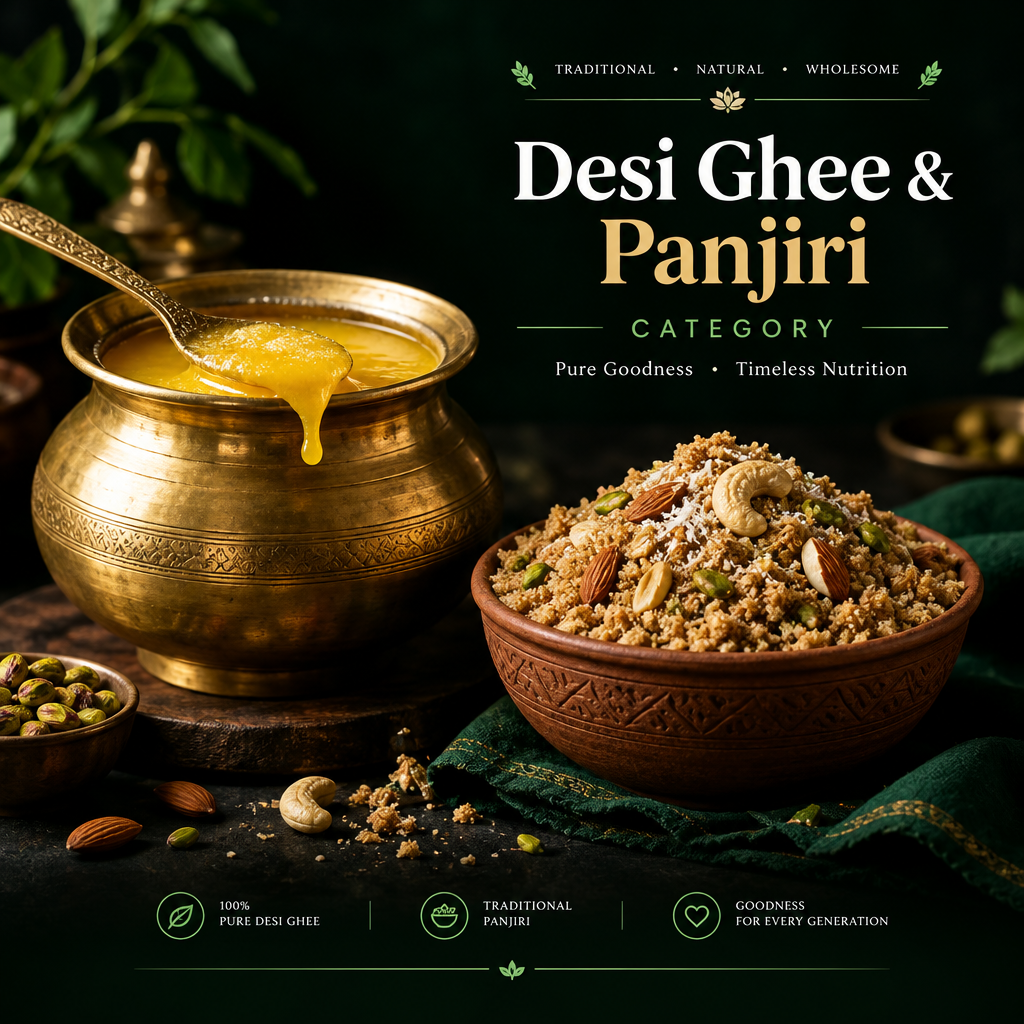 Desi Ghee & Panjiri
