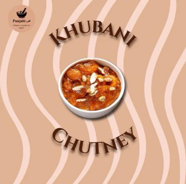 Punjabi Suad™ "Khubani Chutney – Sweet Apricot Preserve with Nuts"