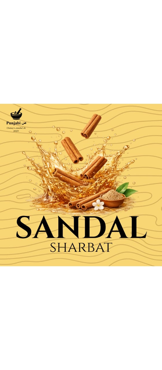 Punjabi Suad Sandal Sharbat – Ingredients & Nutrition Label