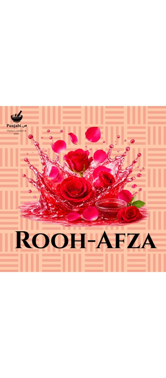 Punjabi Suad™ Rooh-Afza – Distilled Rose Essence Sharbat