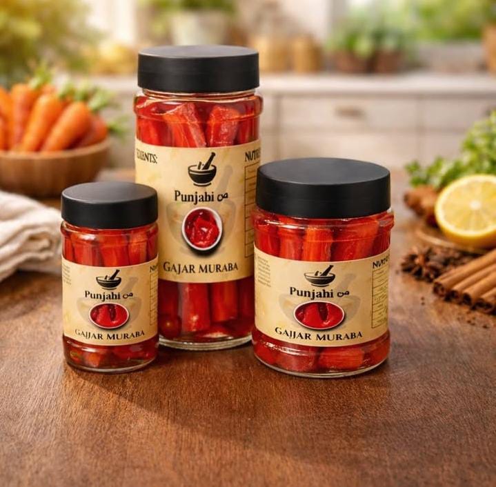 Punjabi Suad Gajjar Muraba – Traditional Carrot Preserve