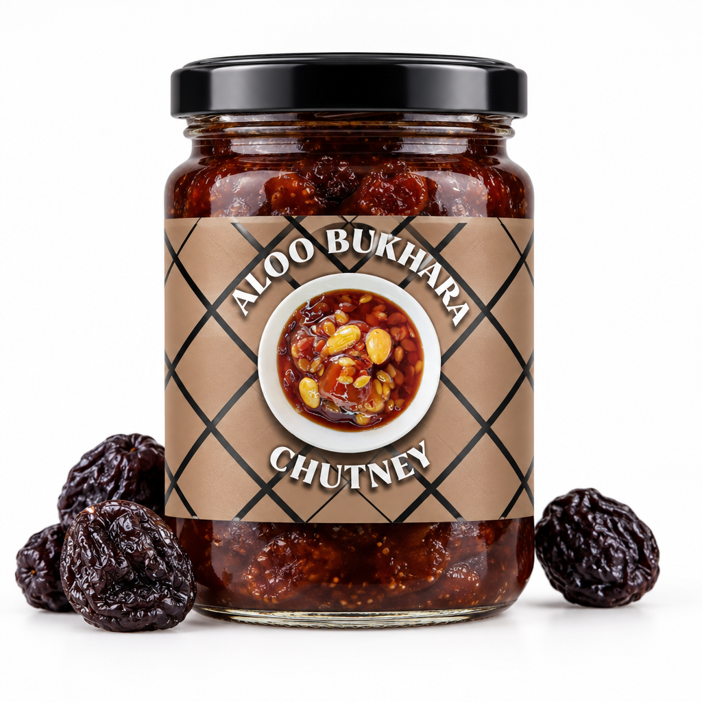 Aloo Bukhara Chutney Jar